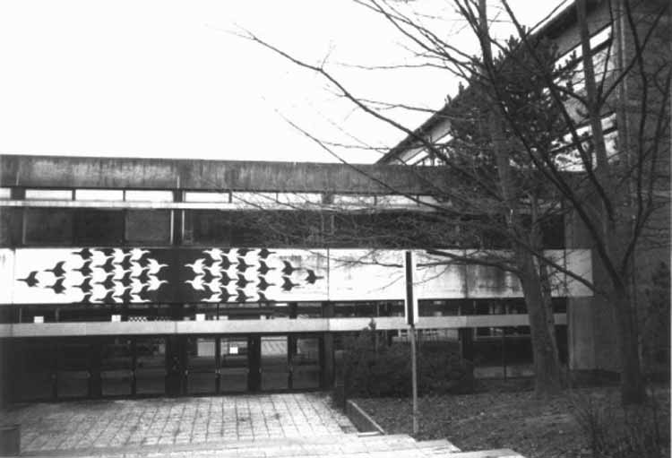 Schulgebäude des ehemaligen Eichwaldgymnasiums bzw. Eichwaldschule